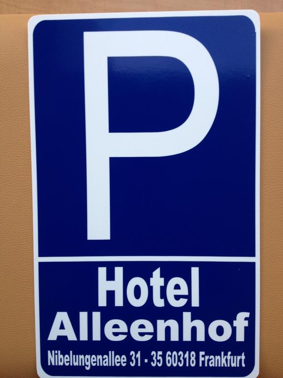 Hotel Alleenhof Frankfurt am Main Exterior photo